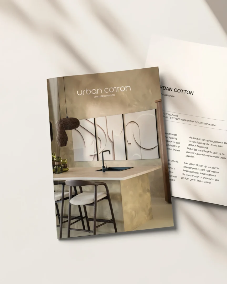 Dutch Interior brochure Urban Cotton F:W25