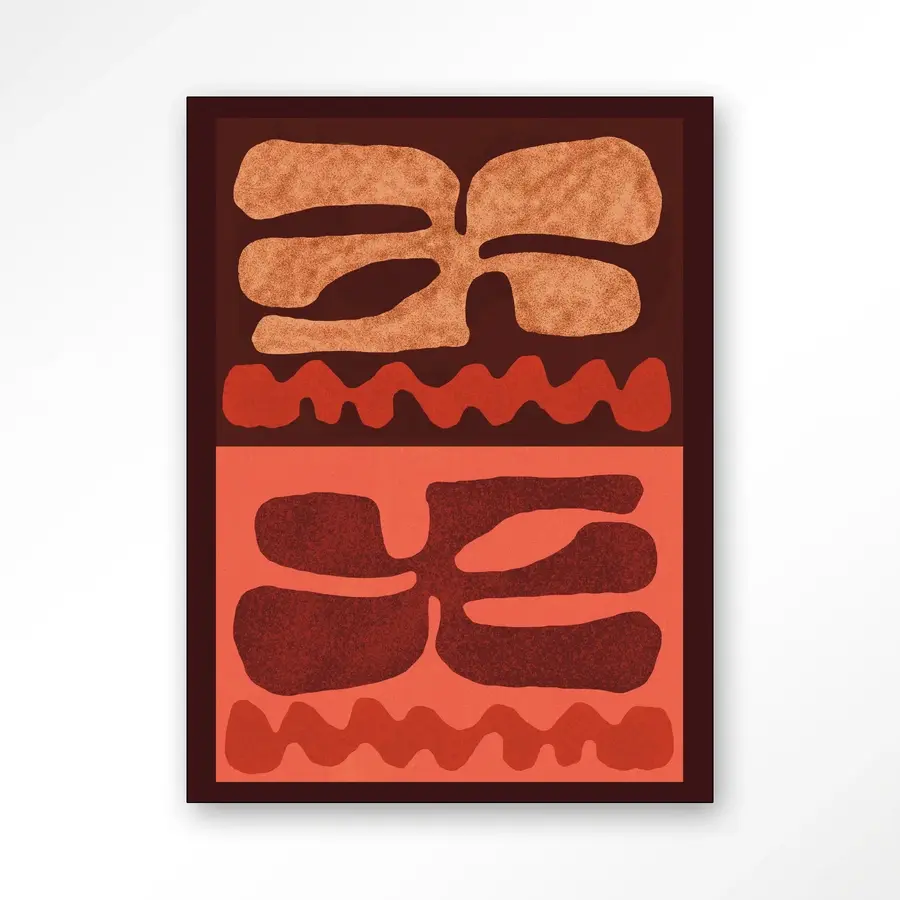 Urban Cotton 25221-groovy-neutral-wandkleed-frame